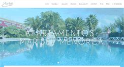 Desktop Screenshot of maribelmenorca.com
